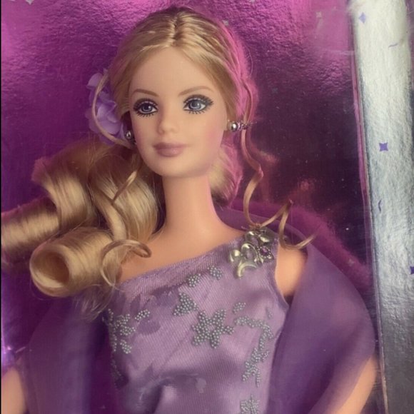 Barbie 2003 Collector Edition Lavender Organza Gown - Picture 3 of 9